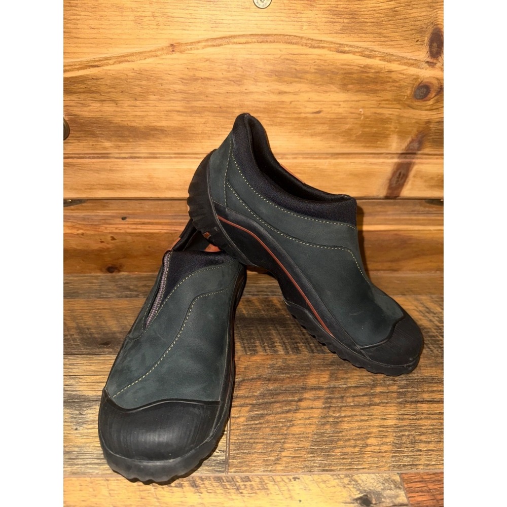 Clarks Muckers Black Leather Waterproof‎ Hiking Shoes Size 6M
